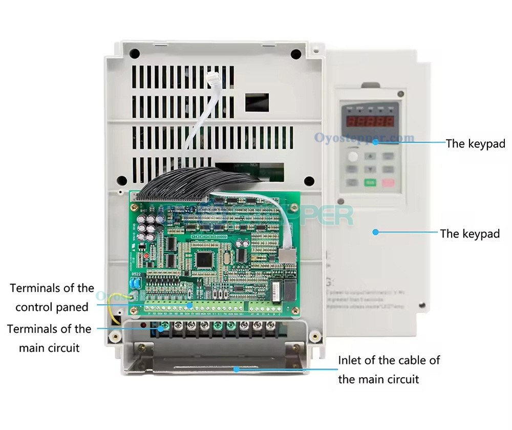 Fuling 11KW 220V /380V VFD Frequency Inverter 3 Phase 1000Hz CNC Speed Control Variable Frequency Drive